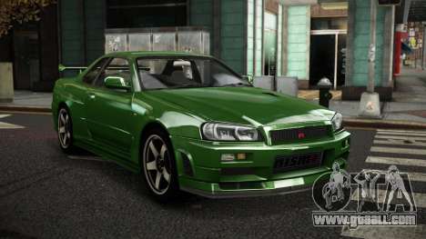 Nissan Skyline R34 Ivab for GTA 4