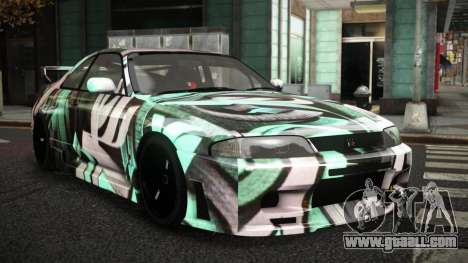 Nissan Skyline R33 Akayen S2 for GTA 4