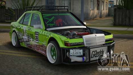 Mercedes-Benz 190E Masetirick for GTA San Andreas