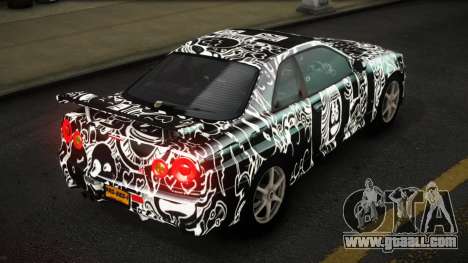 Nissan Skyline R34 Nalyntiny S13 for GTA 4