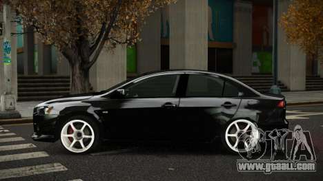 Mitsubishi Lancer Evolution X Zusorogo for GTA 4