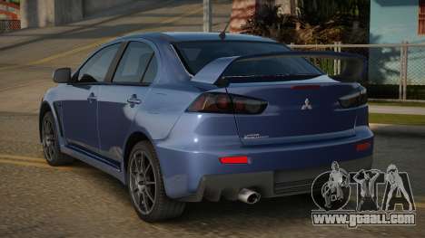 Mitsubishi Lancer Evolution X V1.1 for GTA San Andreas