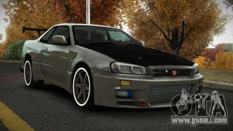 Nissan Skyline R34 Xoven for GTA 4
