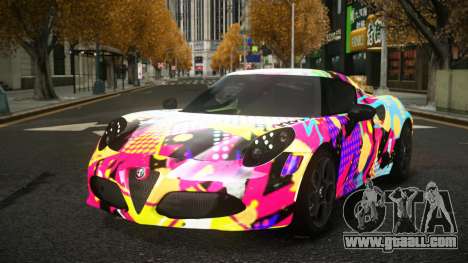 Alfa Romeo 4C Rilornic S8 for GTA 4