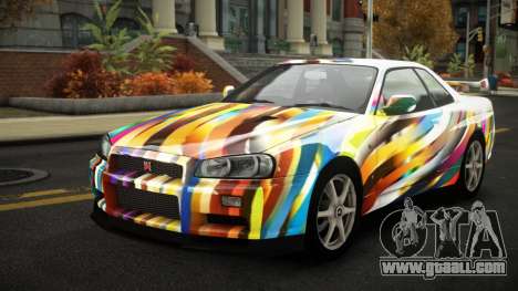 Nissan Skyline R34 Nalyntiny S12 for GTA 4