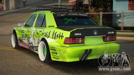 Mercedes-Benz 190E Masetirick for GTA San Andreas