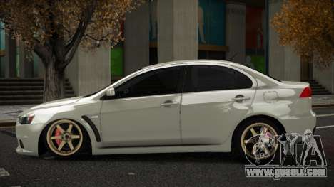 Mitsubishi Lancer Evolution X Zuhzipuf for GTA 4