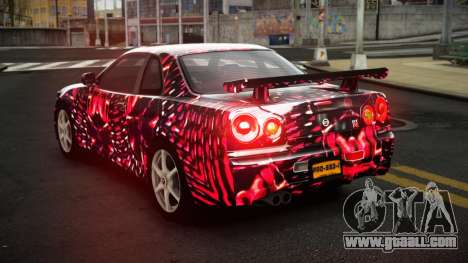 Nissan Skyline R34 Nalyntiny S14 for GTA 4