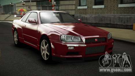 Nissan Skyline R34 Nalyntiny for GTA 4