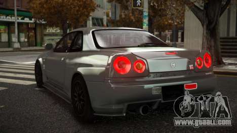 Nissan Skyline R34 Vepej for GTA 4