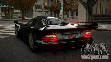 Mercedes-Benz CLK GTR Jegikoxop for GTA 4