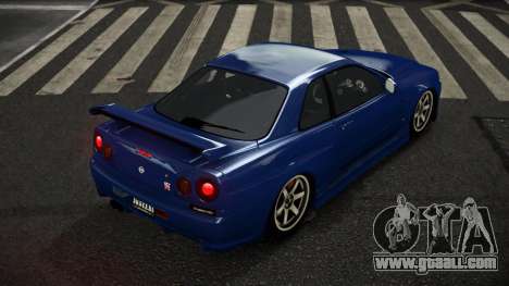 Nissan Skyline R34 Pogyib for GTA 4
