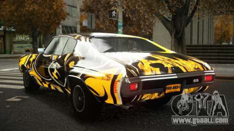 Chevrolet Chevelle Liluden S14 for GTA 4