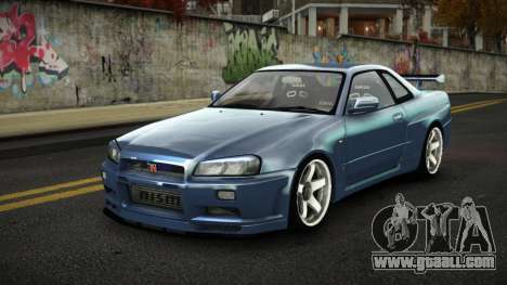 Nissan Skyline R34 Yihnuc for GTA 4