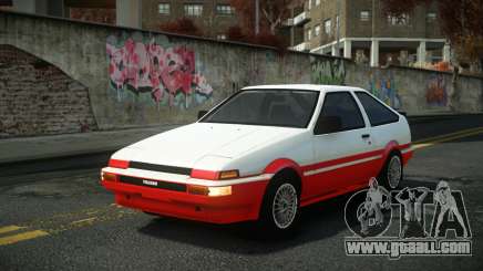 Toyota AE86 Fibe for GTA 4