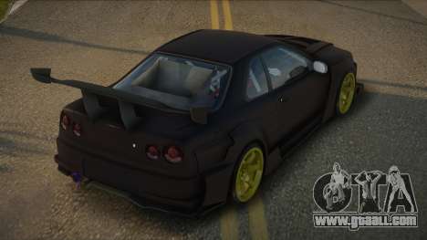 Nissan Skyline R34 Analber for GTA San Andreas