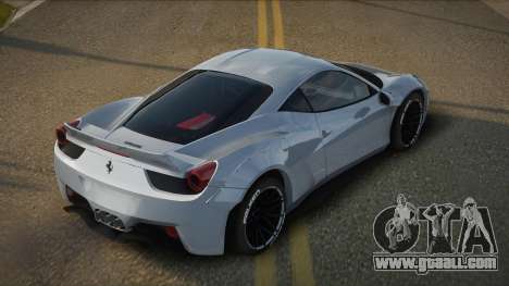 Ferrari 458 LBW for GTA San Andreas