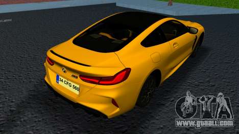 BMW M8 F92 for GTA Vice City