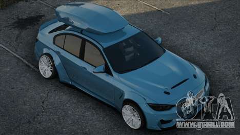 BMW M3CS Blue Edition for GTA San Andreas