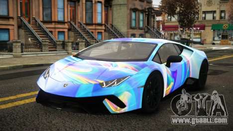 Lamborghini Huracan Nerael S6 for GTA 4