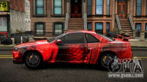 Nissan Skyline R34 Erxah S1 for GTA 4