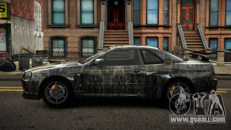 Nissan Skyline R34 Erxah S5 for GTA 4