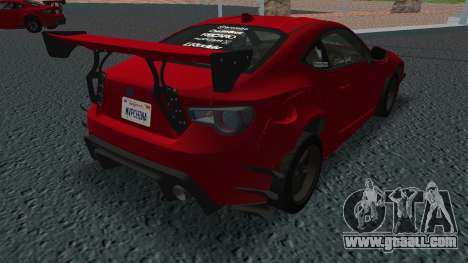 Subaru BRZ RocketBunny for GTA Vice City