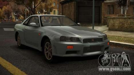 Nissan Skyline R34 Banafufa for GTA 4
