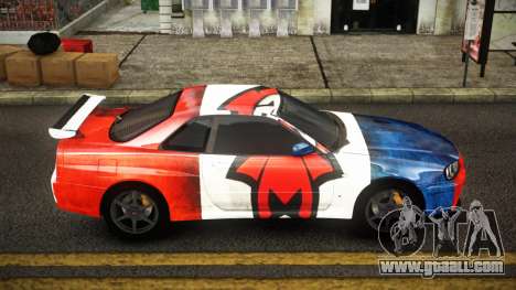 Nissan Skyline R34 Erxah S12 for GTA 4