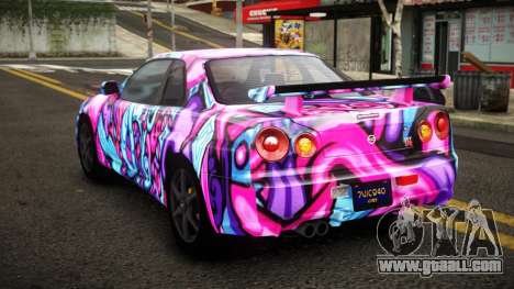 Nissan Skyline R34 Erxah S14 for GTA 4