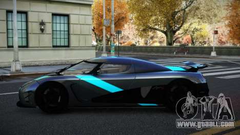 Koenigsegg Agera Xisly S4 for GTA 4