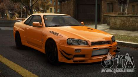 Nissan Skyline R34 Kazu for GTA 4