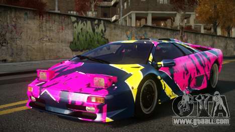 Lamborghini Diablo Thoniel S12 for GTA 4
