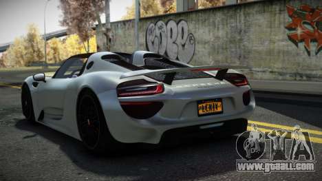 Porsche 918 Vayuco for GTA 4