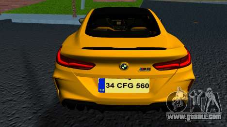 BMW M8 F92 for GTA Vice City