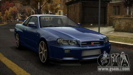 Nissan Skyline R34 Doofe for GTA 4