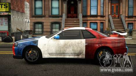 Nissan Skyline R34 Erxah S12 for GTA 4