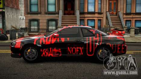 Nissan Skyline R34 Erxah S8 for GTA 4