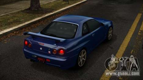 Nissan Skyline R34 Doofe for GTA 4