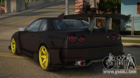 Nissan Skyline R34 Analber for GTA San Andreas
