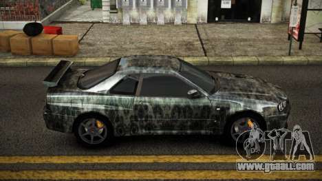 Nissan Skyline R34 Erxah S5 for GTA 4