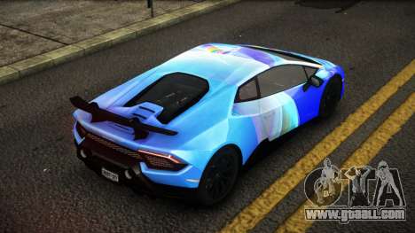 Lamborghini Huracan Nerael S6 for GTA 4