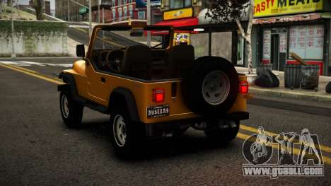 Jeep Wrangler Pouti for GTA 4