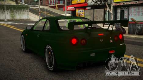 Nissan Skyline R34 Yuvfopi for GTA 4