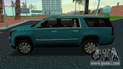Cadillac Escalade 2019 for GTA Vice City