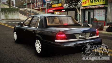 Ford Crown Victoria Zonrim for GTA 4