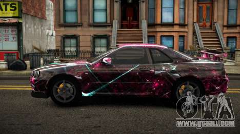 Nissan Skyline R34 Erxah S6 for GTA 4