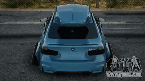 BMW M3CS Blue Edition for GTA San Andreas