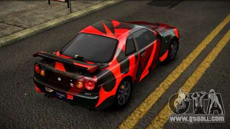 Nissan Skyline R34 Erxah S7 for GTA 4