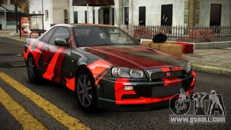 Nissan Skyline R34 Erxah S7 for GTA 4